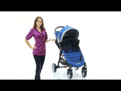 Прогулочная 4-х колесная коляска Baby Jogger City Mini Single (Бэби Джоггер Сити Мини Сингл)