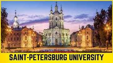 The Oldest University in Russia || Saint-Petersburg State University