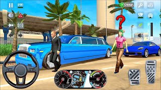 Taxi Limousine Driving Simulator 2023 - Limo Cab In Rome - Android Gameplay screenshot 5