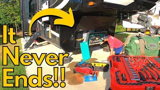 It Never Ends! | There's Always Work With An RV! | Fulltime RV Living!