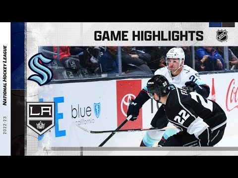 Kraken @ kings 11/29 | nhl highlights 2022