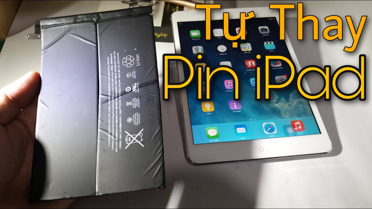 Thay Pin iPad Mini 3 | Hướng dẫn chi tiết nhất cho người không chuyên