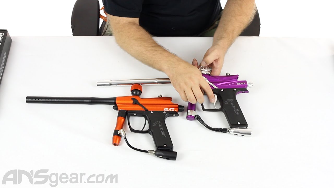 Azodin Blitz 3 Paintball Gun Review YouTube