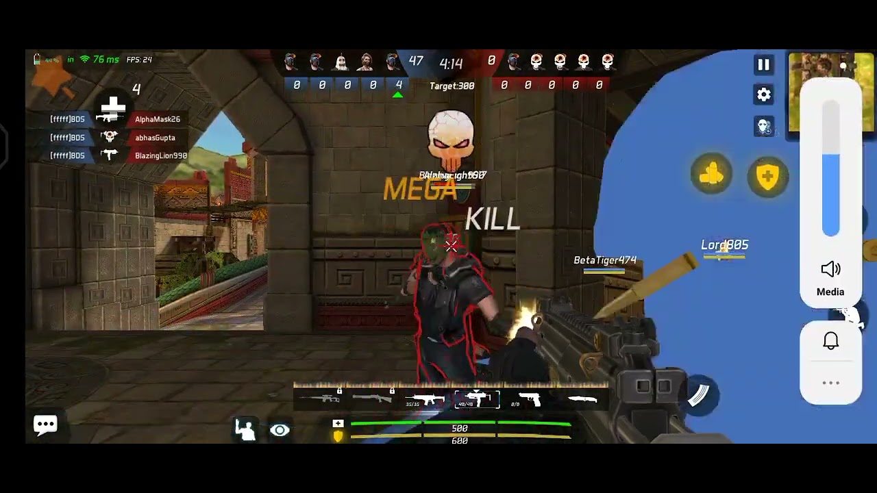 MASKGUN Teamdeath new glitch APK mod hack 22 kills in