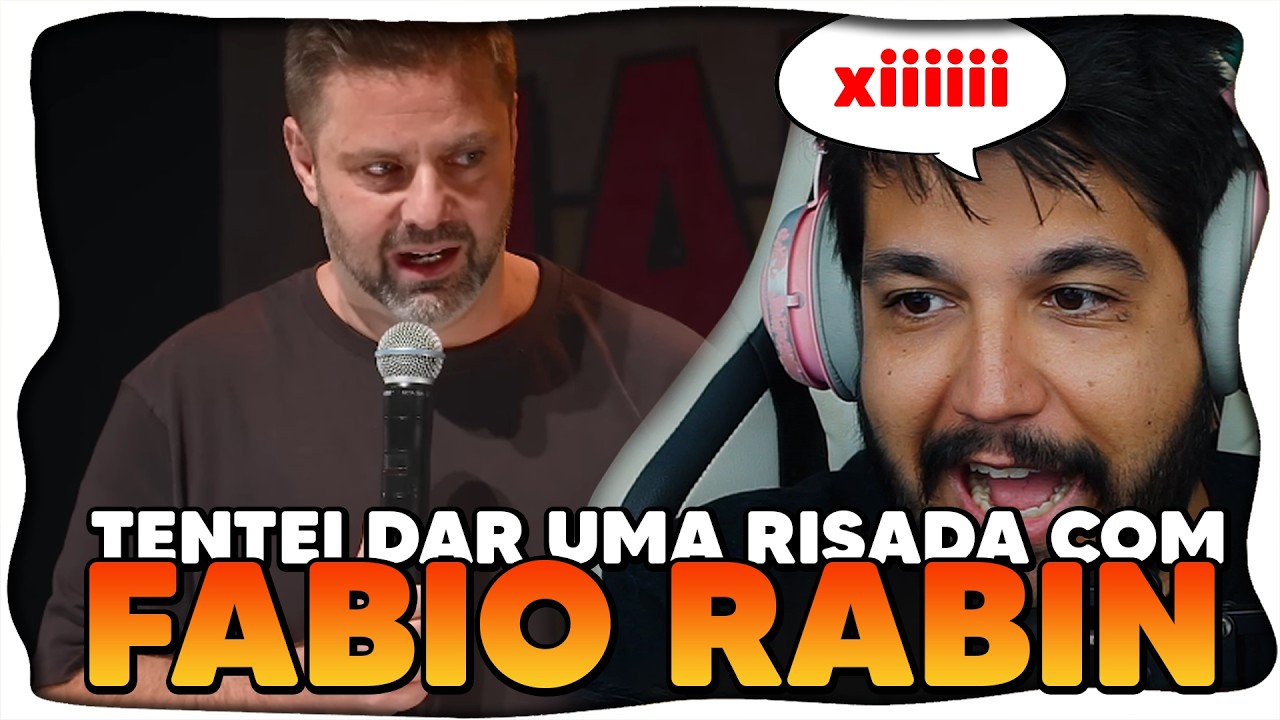 ASSISTINDO STAND UP DO FÁBIO RABIN ATÉ EU ENCONTRAR 1 PIADA BOA (ou não conseguir)