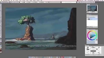 Preview of Narrative Environment Illustration with Cliff Cramp