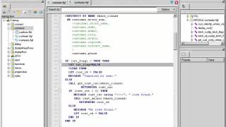 Use of the CONSTRUCT statement (Query by Example) Net Worth