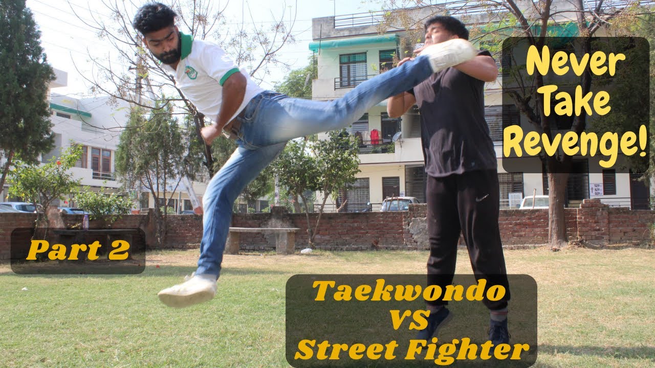 Taekwondo Player Vs Street fighters कराटे वाले लड़के ने कैसे बचाया