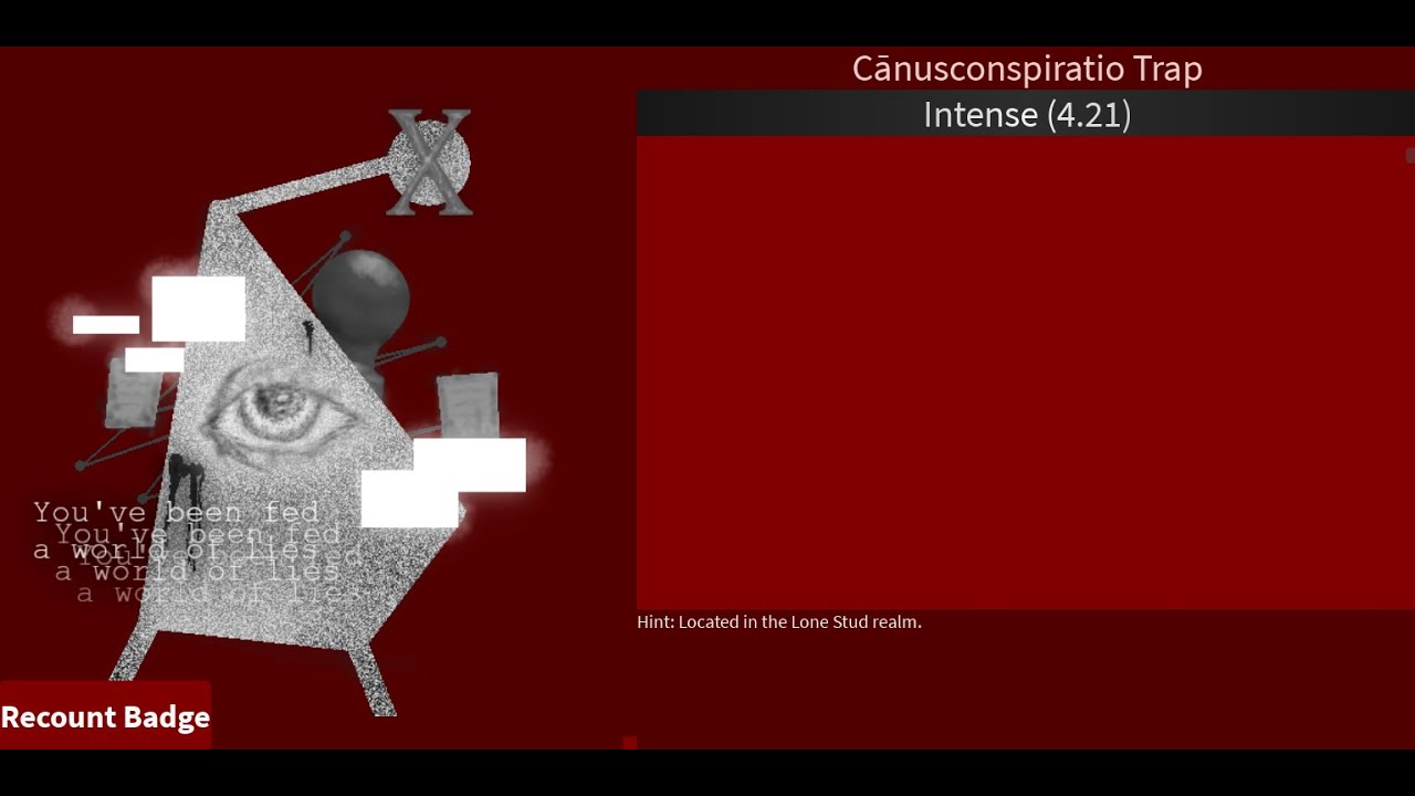 How to get Cānusconspiratio Trap in Find The Traps