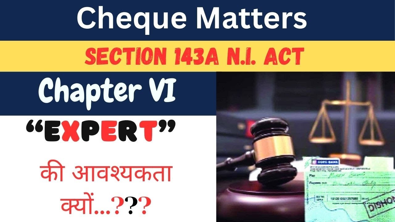 “Cheque Bounce Cases in India | Why You Need an Expert Lawyer for Section 138 NI Act