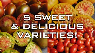 5 DELICIOUS, SWEET AND PRODUCTIVE TOMATOES! ONLY PROVEN VARIETIES THAT YOU WILL WANT TO REPEAT!