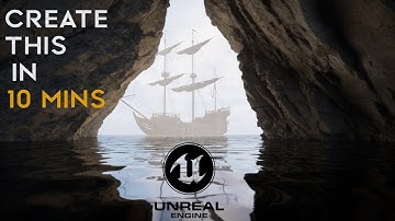 Unreal Engine 5 Beginner Tutorial - Pirate Of The Caribbean Scene Creation