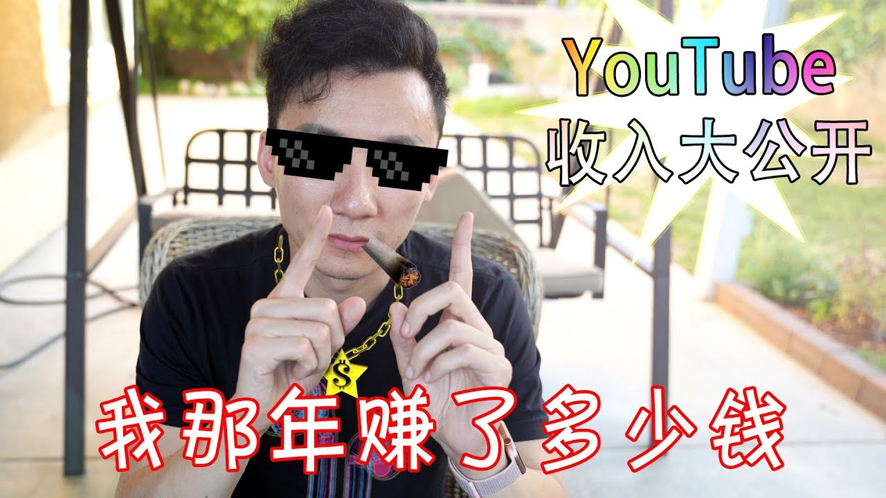 我的youtube收入大公开 我那年赚了多少钱 频道创立之后的一年内 Youtube