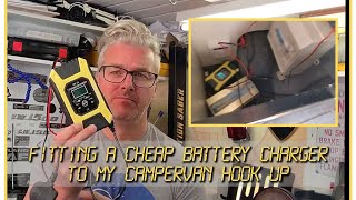 Fitting A Cheap Battery Charger For Campervan Hookup And Leisure Battery Charging