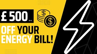 £500 save on my Energy bill with 11 easy tips