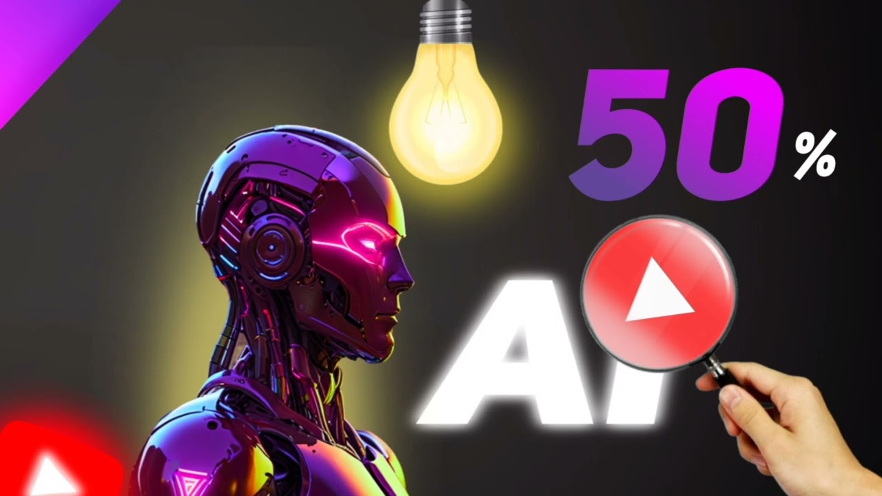 Thumbnail Design for "How to make ai video on YouTube"