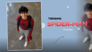  How to Make a Spider-Man After School AI Photo | trending spiderman photo edit  screenshot 5