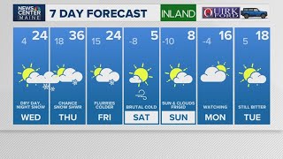 NEWS CENTER Maine Weather Video Forecast