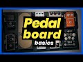 How to set up your pedal board