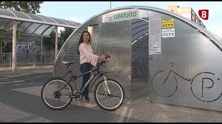 Un aparcamiento de bicis 'inteligente'