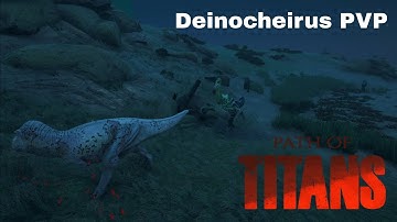 Deinocheirus TLC PvP compilation- Path of Titans