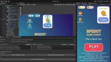 Switch Font Pro (TextMeshPro) Demo- AssetStore Unity