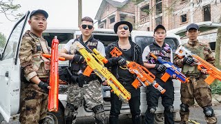 LTT Game Nerf War : Warriors SEAL X Nerf Guns Fight Braum Crazy Patrol Squad Guns Thief screenshot 5