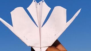 How to make a paper plane/ how to make a paper rocket/ world record paper plane making/ how to fly