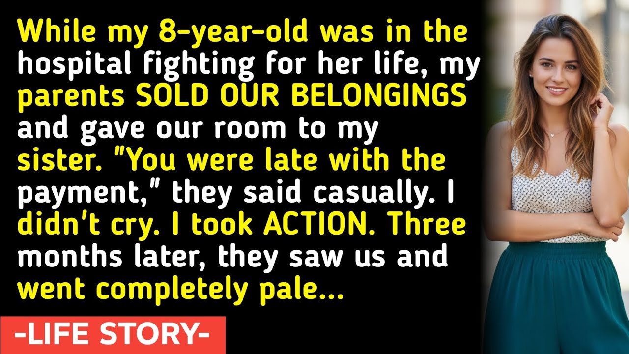 While my 8-year-old was in the hospital fighting for her life, my parents SOLD OUR BELONGINGS and