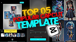 Top 5 Most Popular Capcut Template | With Link in Discription | The Tutor