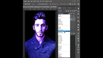 Dual Lighting Effect with Just 2 Layers in Photoshop!  #photoshop #tutorial