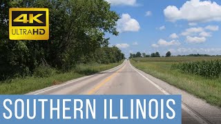 Rural American Driving 4K | Southern Illinois