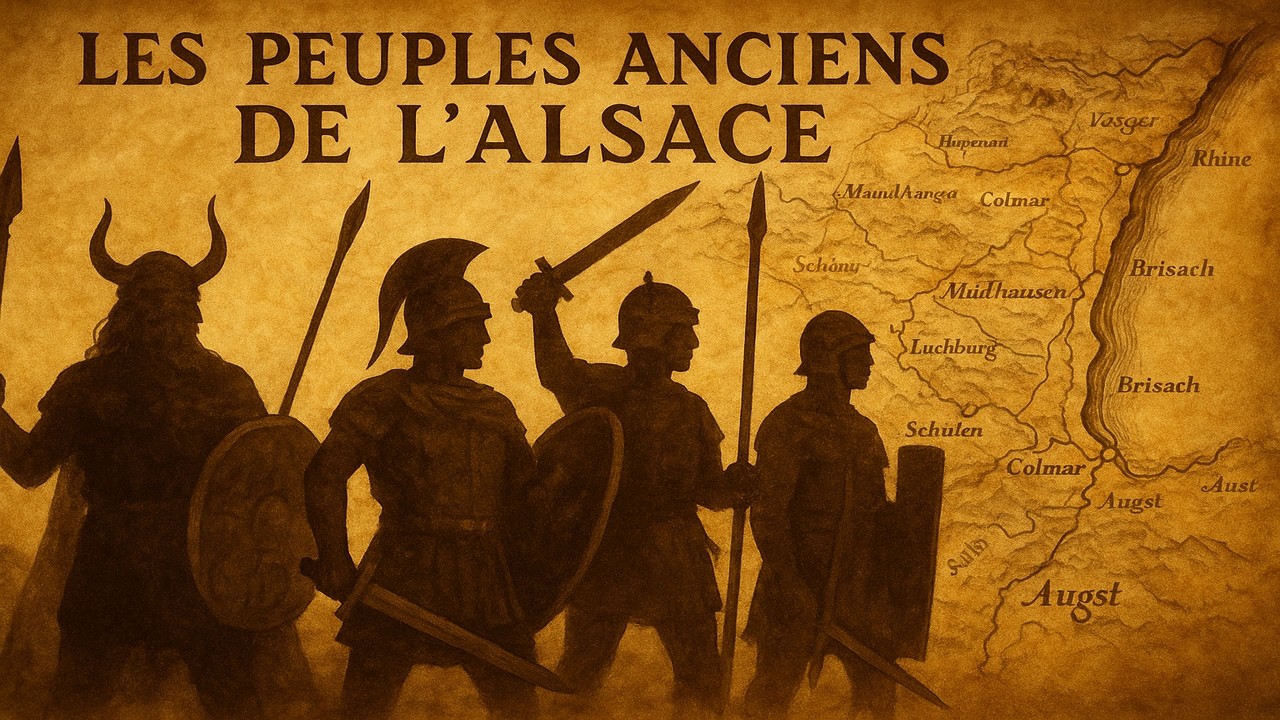 Les peuples anciens de l’Alsace : Celtes, Romains, Alamans et Francs