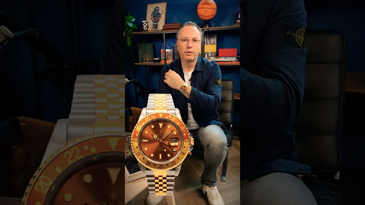 RJ just bought back his Rolex GMT Master II but this time the 16713 Root Beer 🥤 