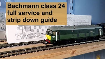 Bachmann class 24 full service and strip down