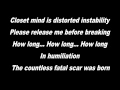 The Gazette- Filth In The Beauty Lyrics