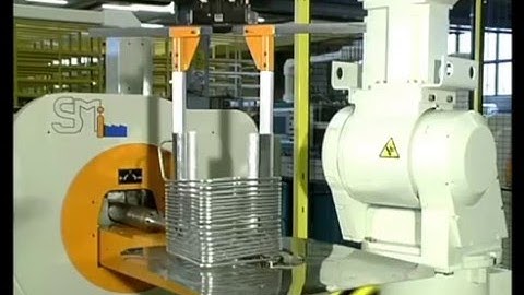 CNC Tube bender with 6 controlled axes - Mod. SILVER 2 CD + Robot