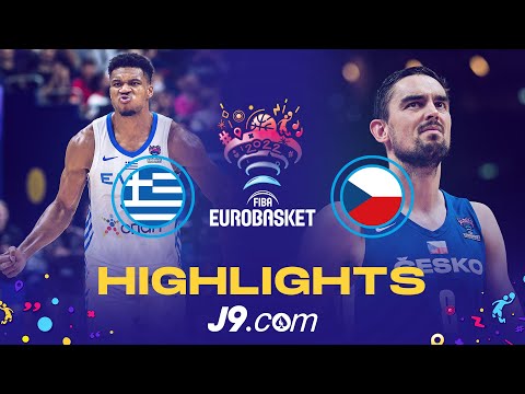 Greece 🇬🇷 - Czech Republic 🇨🇿 | Round of 16 | Game Highlights - FIBA #EuroBasket 2022