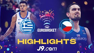 Greece 🇬🇷 - Czech Republic 🇨🇿 | Round of 16 | Game Highlights
