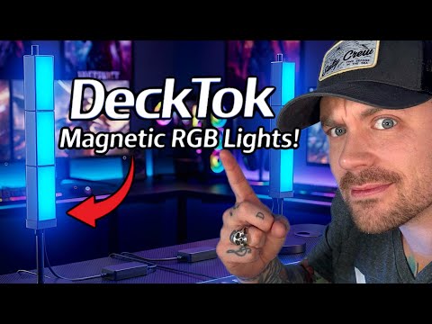 This Magnetic Rgb Lamp Snaps Together Like Lego | Decktok Lumiblocks V1 Blocks Lamp