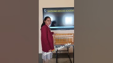 Abacus Classes Saksham Abacus Academy #abacus #practice #video #maths #education #kids #best #course