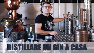 How to distill London Dry gin at home
