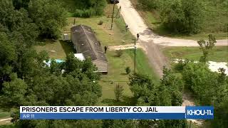 Watch Live:Prisoners escape from Liberty County Jail