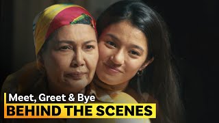 Actual Scene vs. BTS | Mama Baby gets a makeover |  Meet, Greet & Bye
