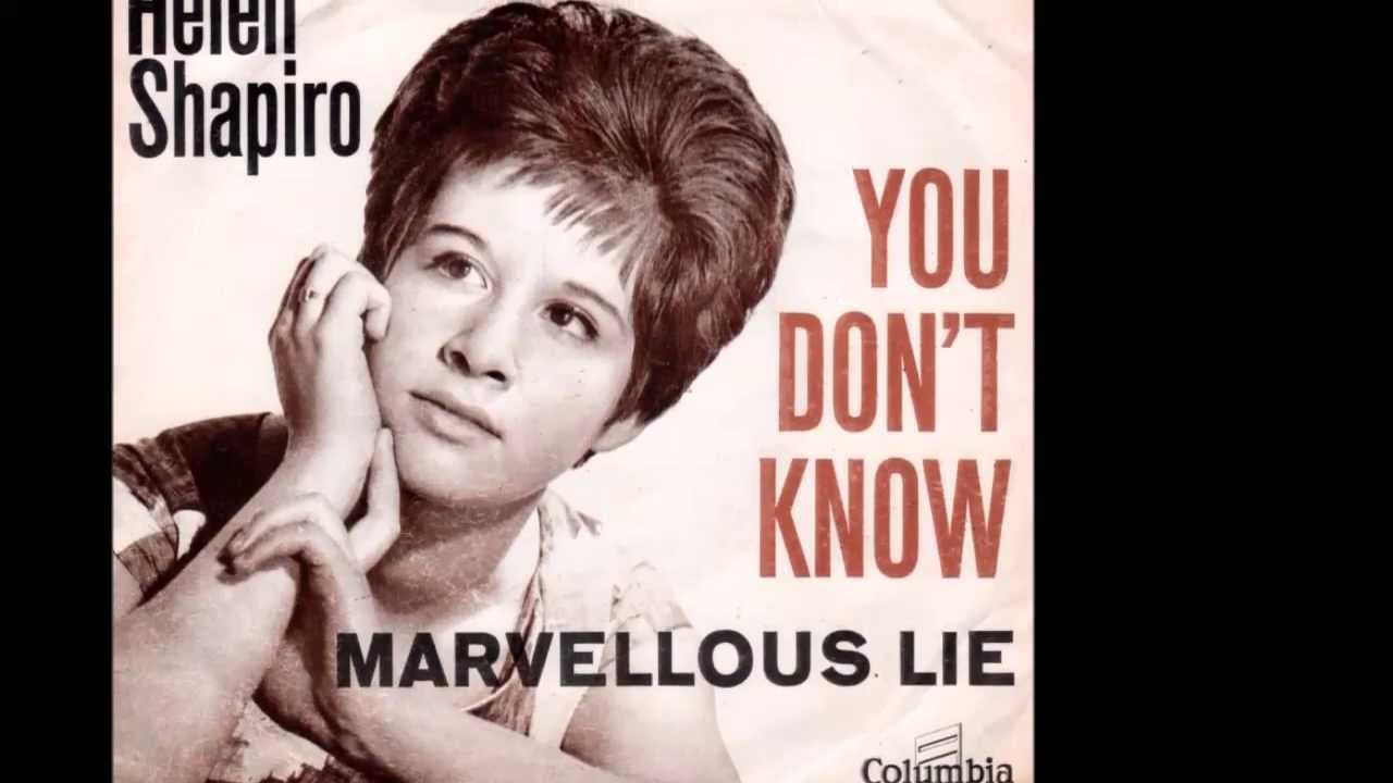 Helen Shapiro - You Don't Know 1961 Helen Shapiro - You Don't Know 1961