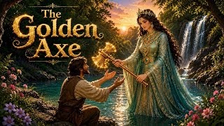 Datos The Golden Axe | Woodcutter story | moral stories | bedtime story | #storytelling #viralvideo #ai  Guía
