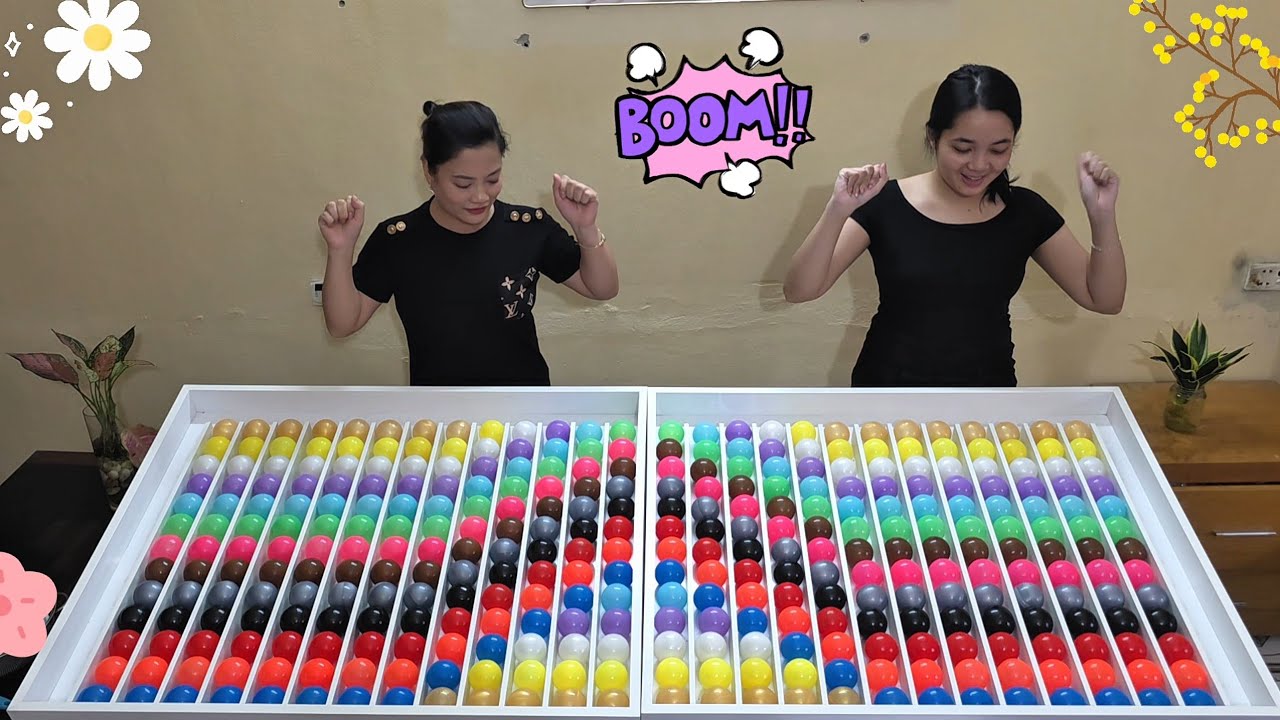 🎮 Color Ball Sorting Game 🎧 | Satisfying ASMR & Puzzle Duel – Who’s the Winner? 🆚