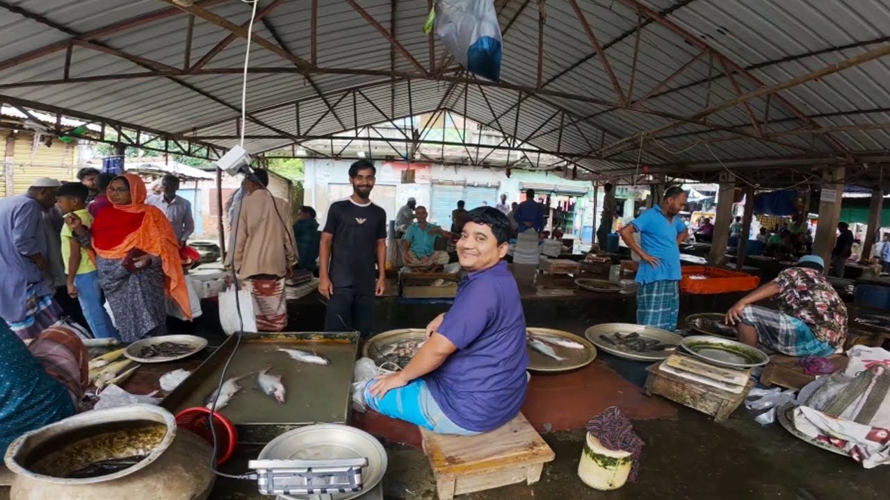 Morning Fish Market Tour – Fresh Catch of the Day | Fresh Fish Shopping – Inside the Fish Market