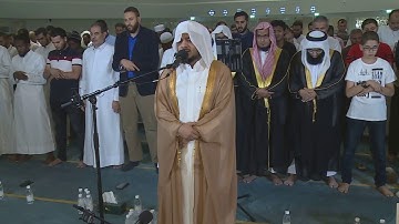 القارئ هيثم الدخين وما تيسر من سورة النحل II من تراويح ليلة 18 رمضان 1440 ه‍