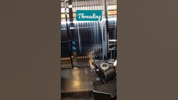 threading operation#cnc #shortvideo